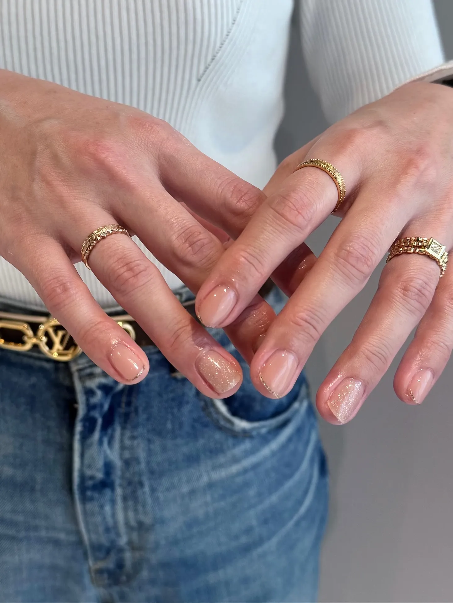 【スキニーフレンチネイル】